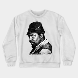 Retro Portrait Monk's Crewneck Sweatshirt